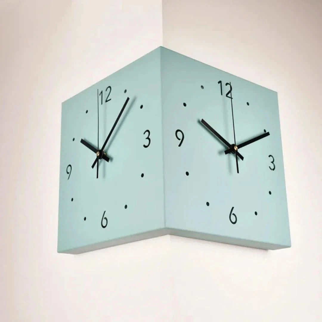 Elegante reloj de esquina-wall clocks-VyFlair