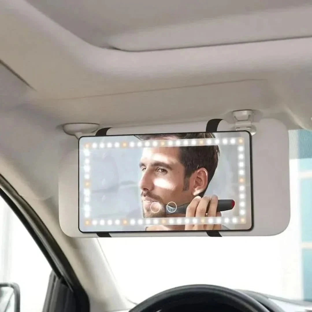 Espejo de maquillaje de Sun Visor-Auto Accessories-VyFlair