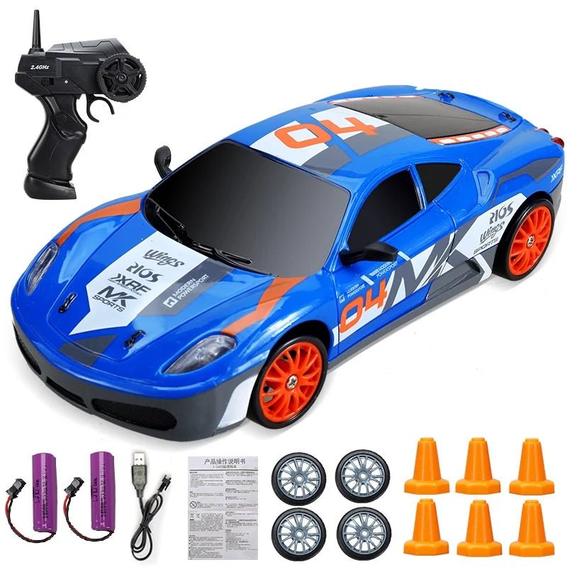 DriftEase Mini RC Drift Car – Control Remoto de Alto Rendimiento - VyFlair