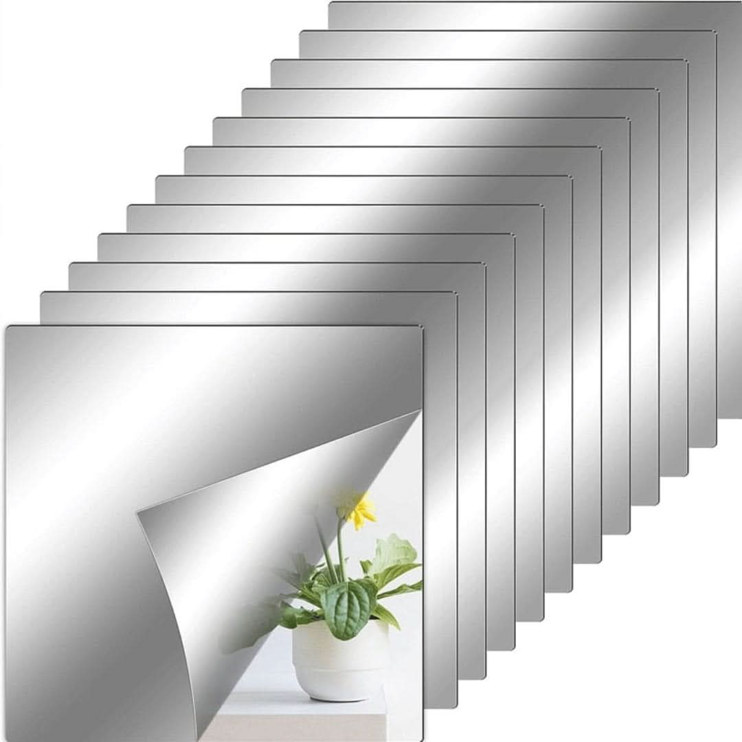 Pegatinas de espejo adhesivo-Adhesive Mirror-VyFlair