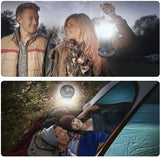 Ventilador Solar Camping 3 en 1 con Luz y Powerbank - VyFlair