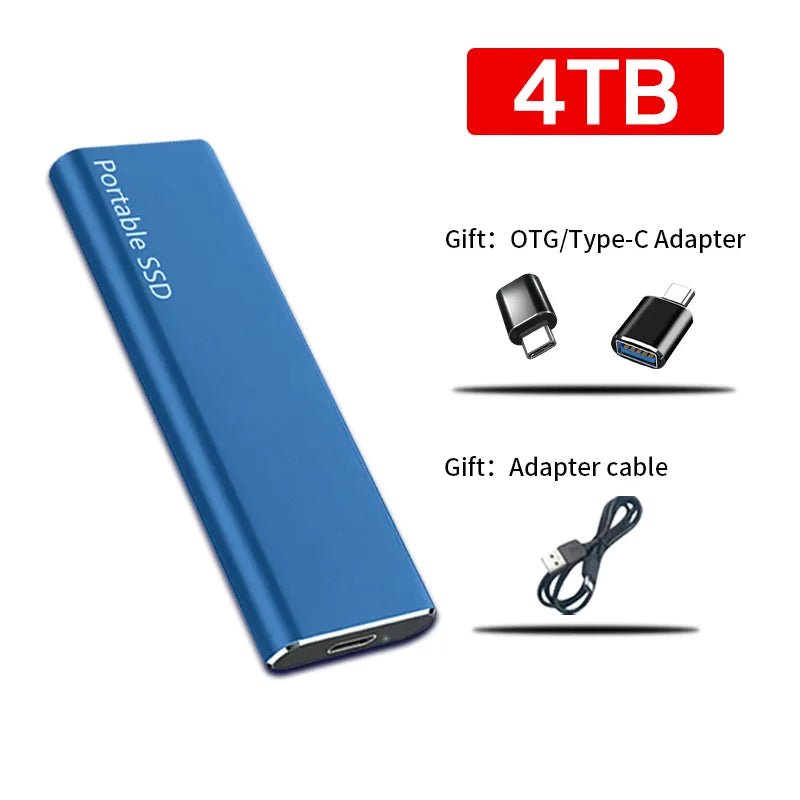 SecureSpace - Disco Duro Externo USB - C de 4TB - VyFlair