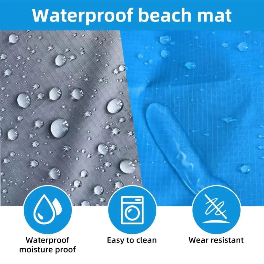 Manta de Playa Antiarena Impermeable Plegable - VyFlair