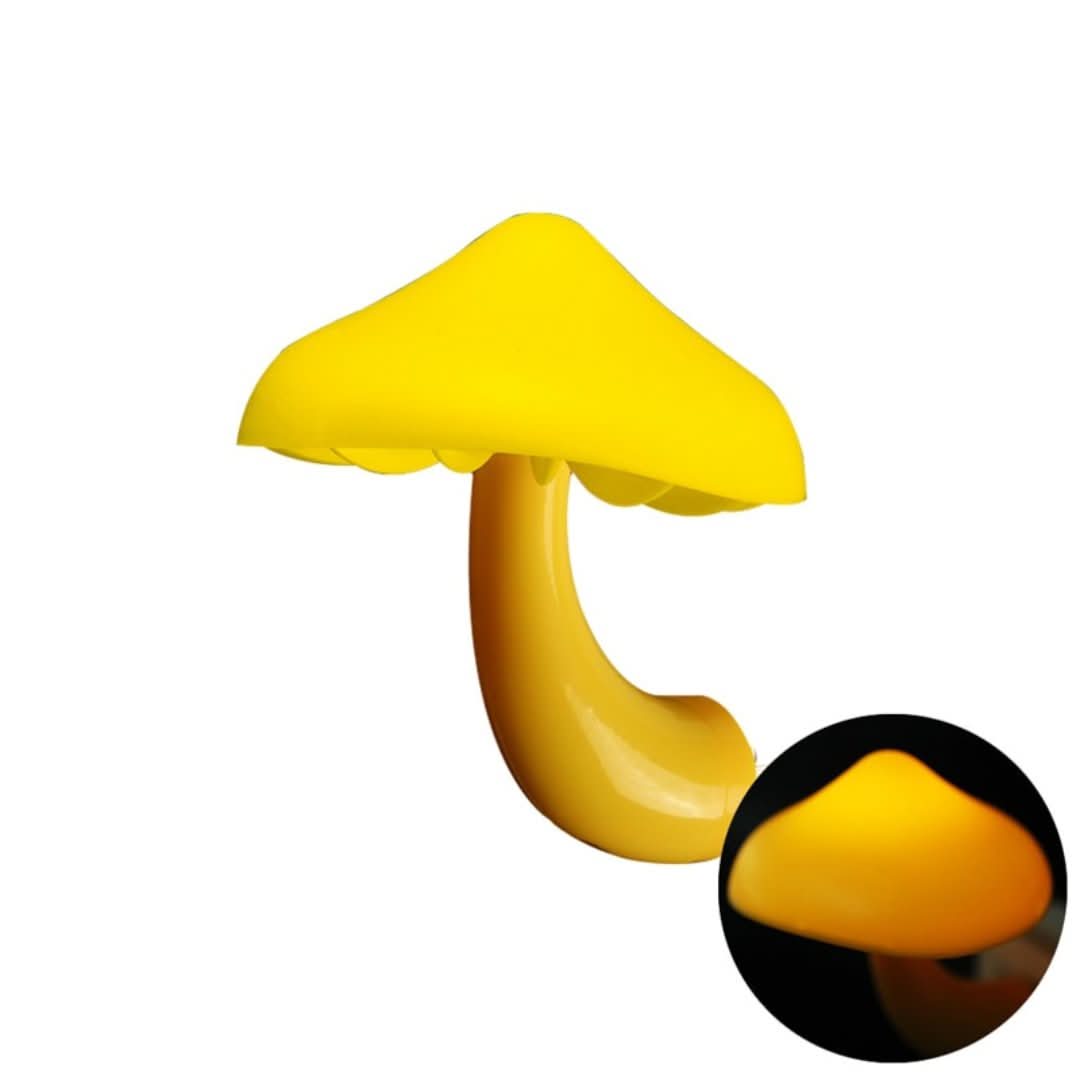 MushroomGlow - luz de noche enchufable-Lamp Shades-VyFlair