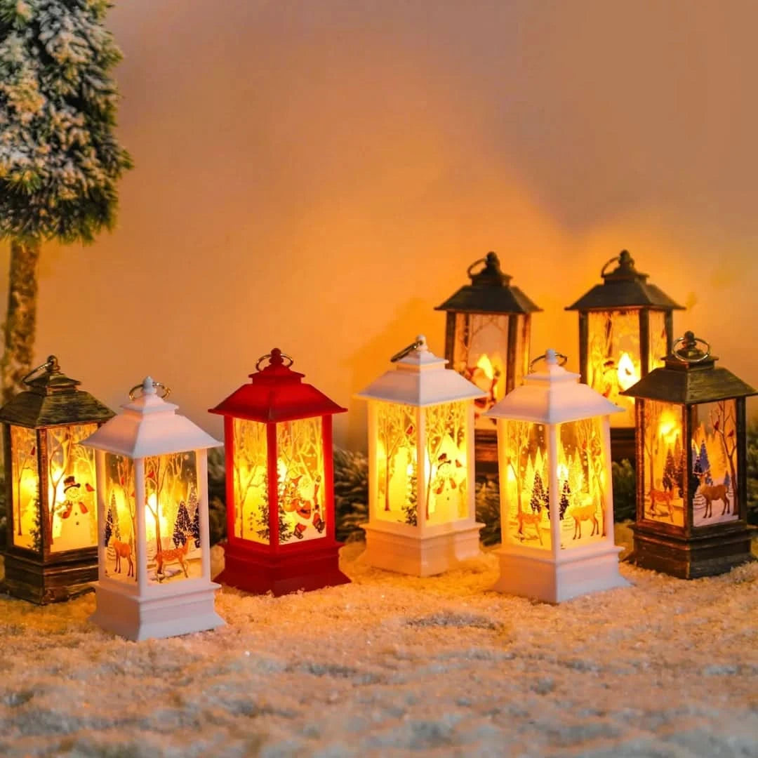 LED LEACHES DE LA LINTERNA DE NAVIDAD LED: ¡las luces navideñas más lindas alrededor!-holiday decor-VyFlair
