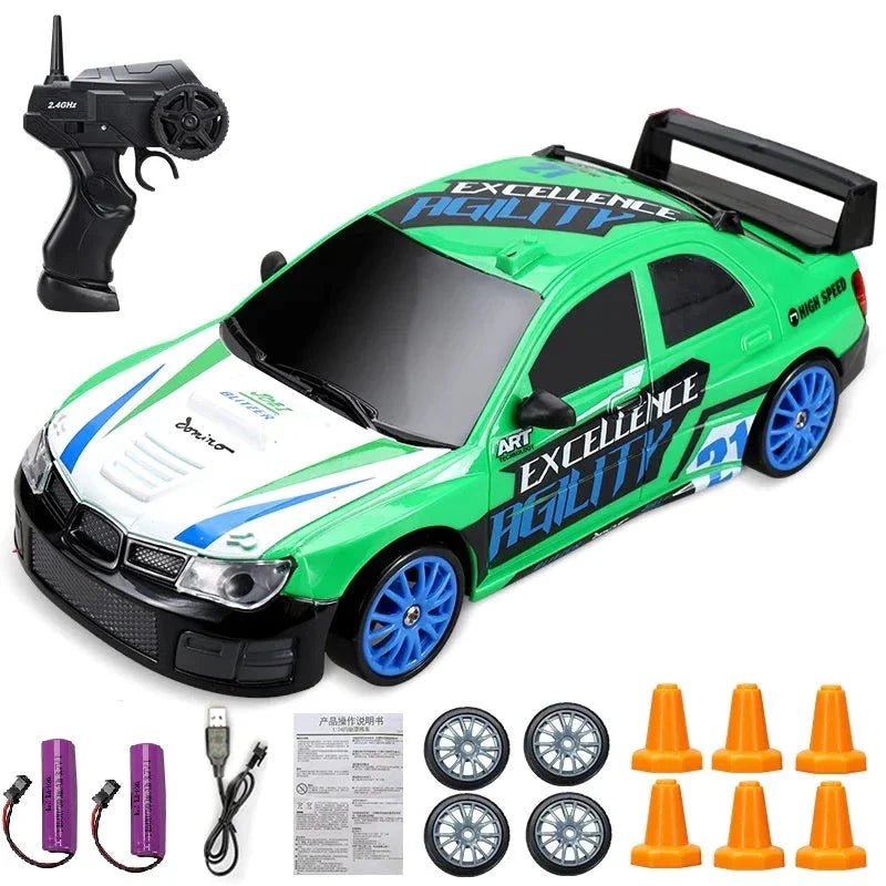 DriftEase Mini RC Drift Car – Control Remoto de Alto Rendimiento - VyFlair