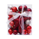 Set 30 Bolas de Navidad – Adornos en Colores Brillantes para Decoración de Árbol