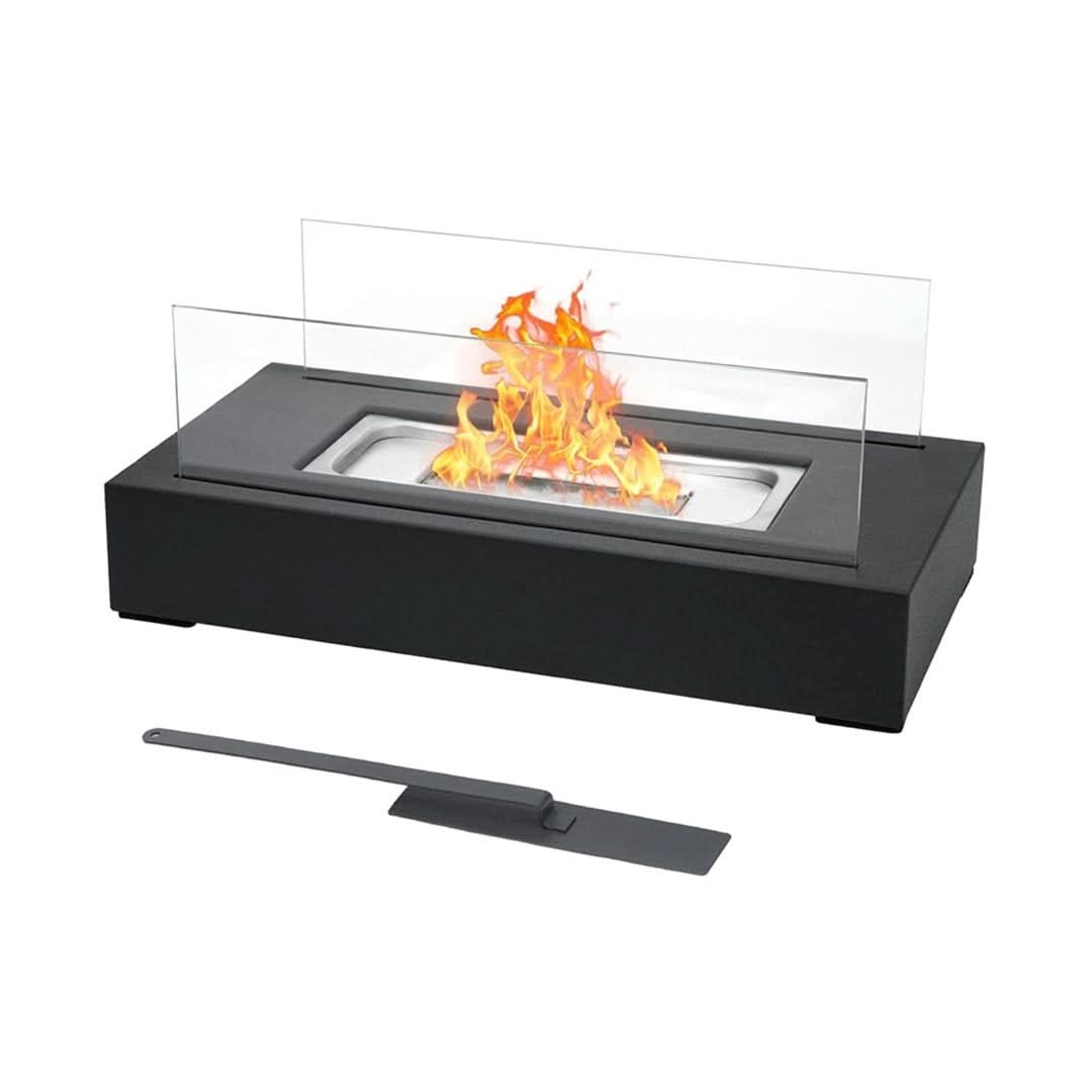 Infernolux: ¡disfruta de la calidez y el estilo con la chimenea portátil de Infernolux!-Portable Fireplace-VyFlair