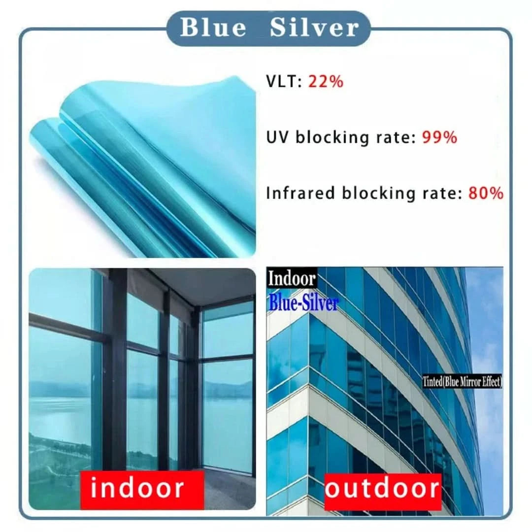 Película reflectante - Privacy Sun Bloqueo anti UV-Window film-VyFlair