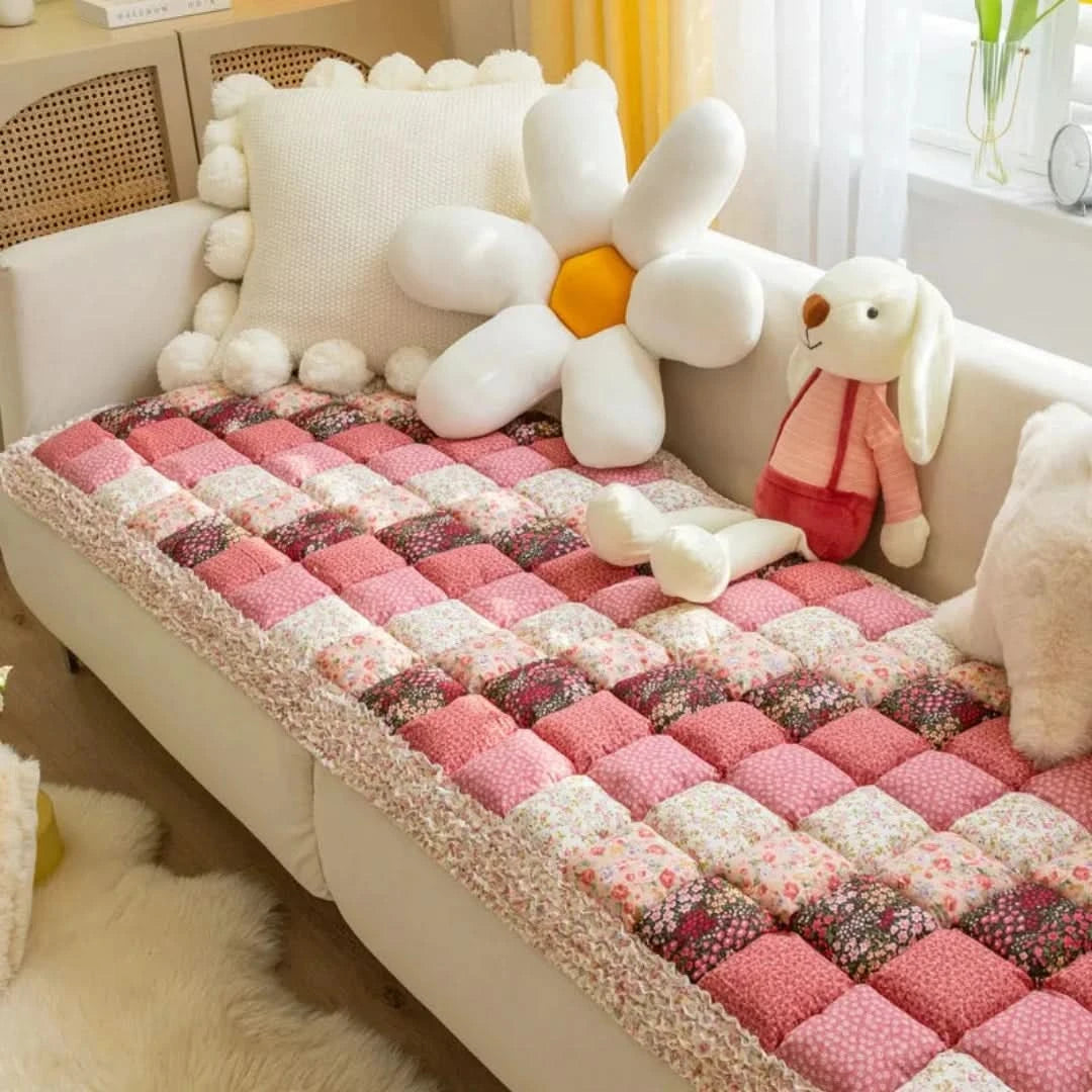 Patchwork Sofa Protector - Elegante atención única para su sofá-Sofa Protector-VyFlair