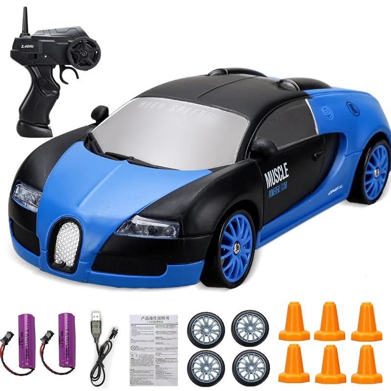 DriftEase Mini RC Drift Car – Control Remoto de Alto Rendimiento - VyFlair