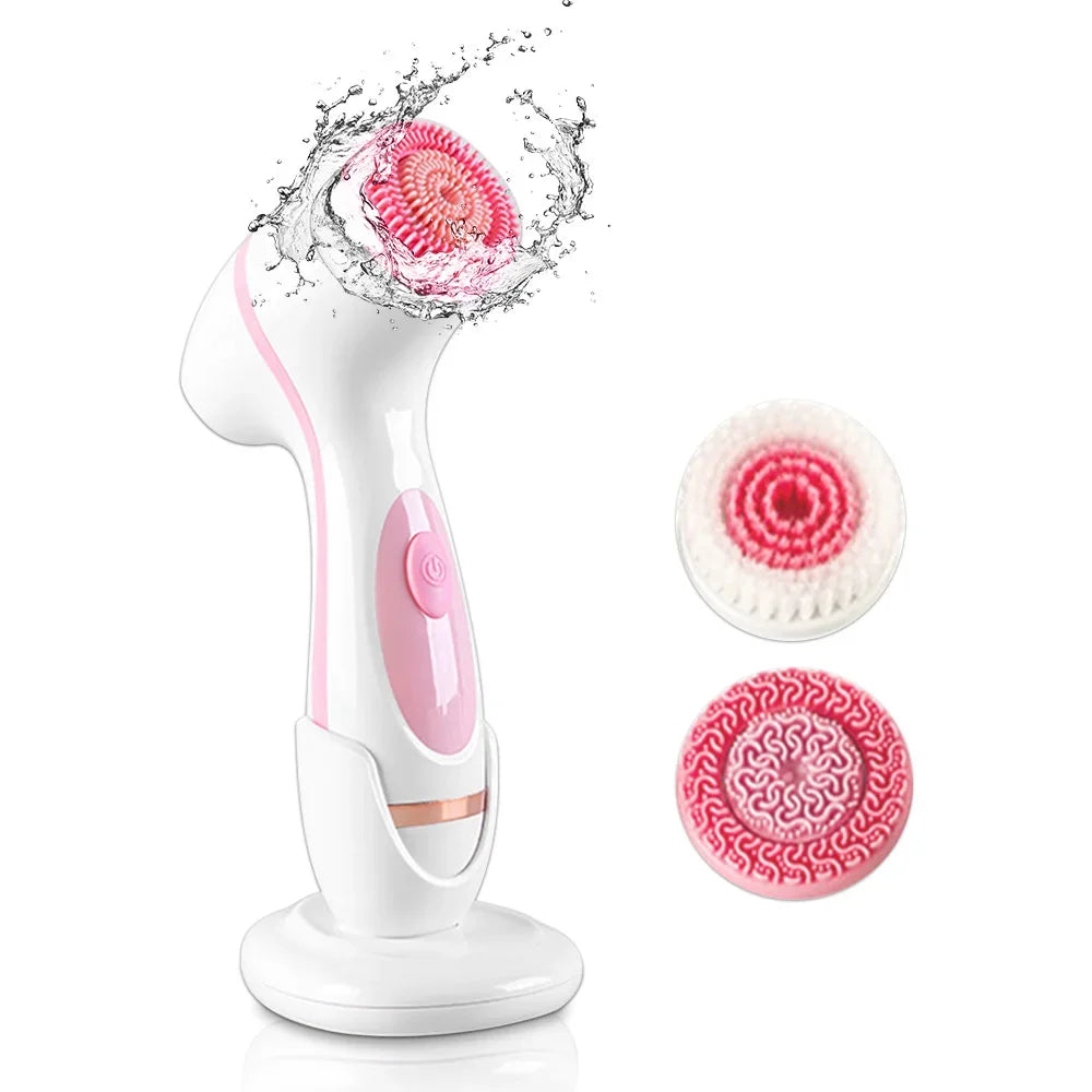 GlowSonic - Limpiador Facial Sónico 3 en 1 y Sistema de Spa