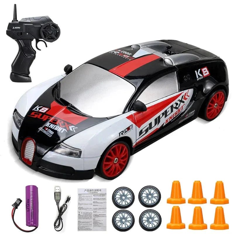 DriftEase Mini RC Drift Car – Control Remoto de Alto Rendimiento - VyFlair
