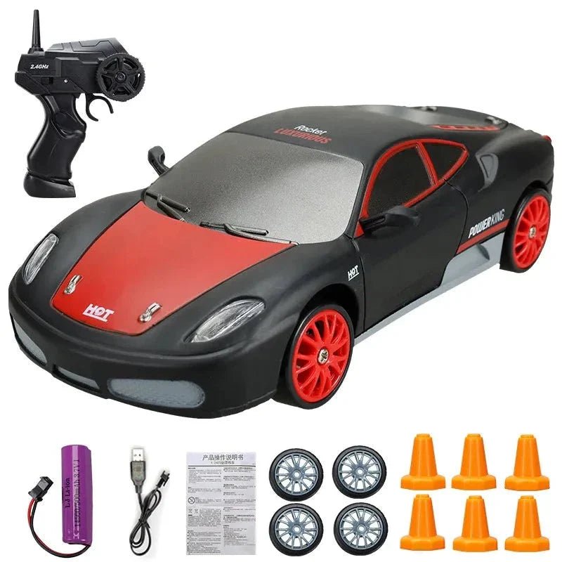 DriftEase Mini RC Drift Car – Control Remoto de Alto Rendimiento - VyFlair