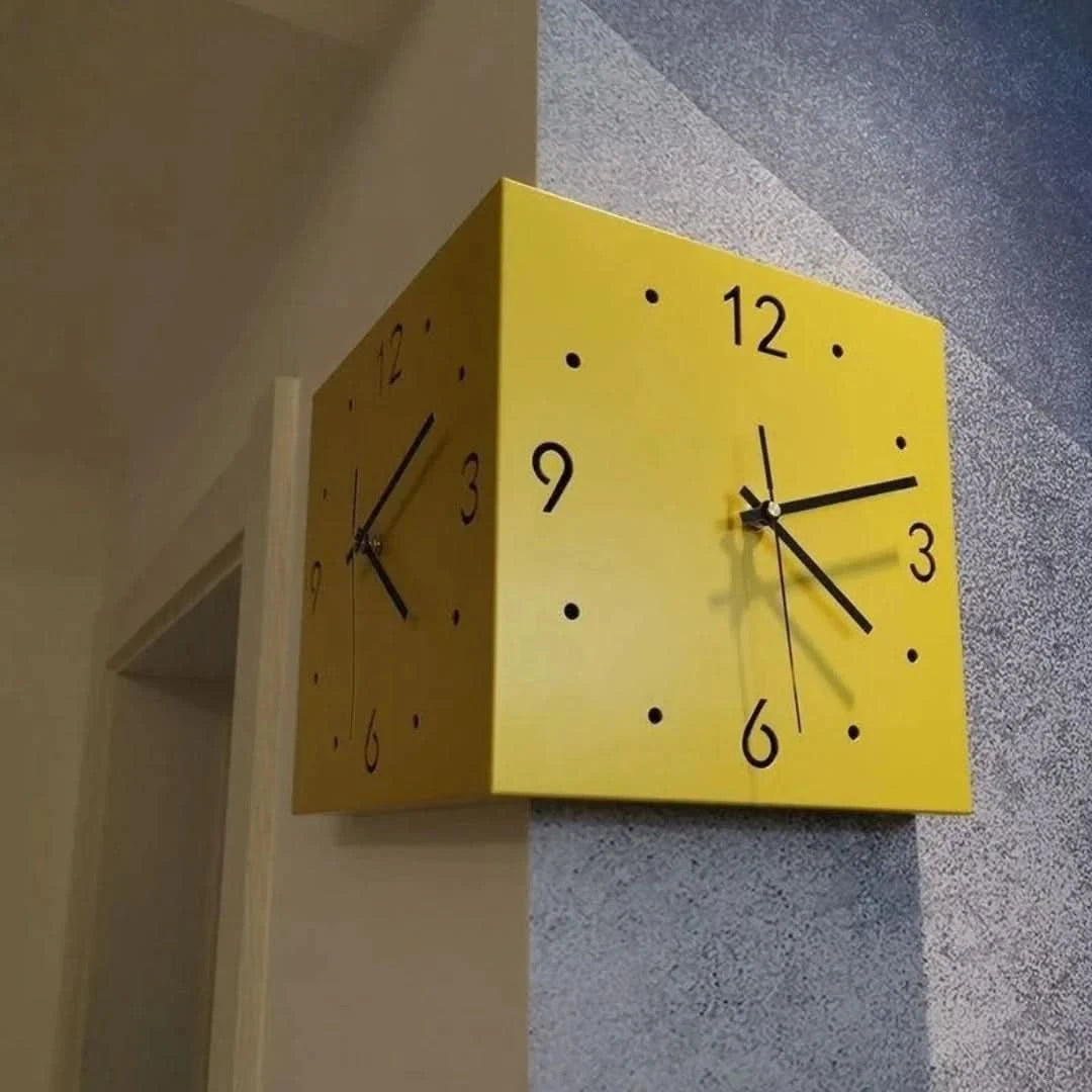 Elegante reloj de esquina-wall clocks-VyFlair