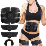 Cinturón EMS Abdominal Recargable Tonificador Muscular - VyFlair