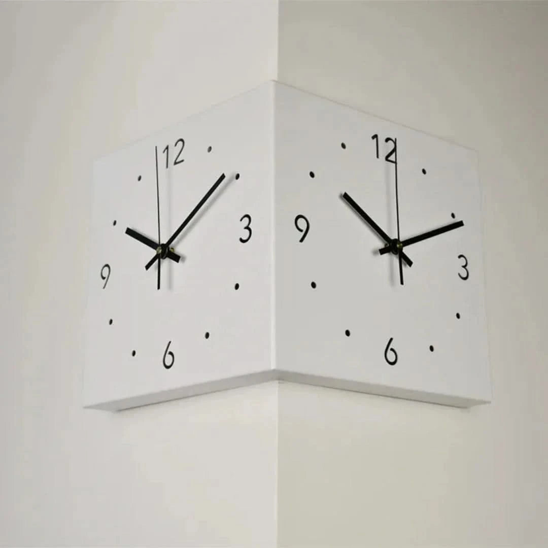 Elegante reloj de esquina-wall clocks-VyFlair