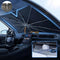 Protector Solar Plegable para Coche – Parasol Reflectante de Titanio Plateado - VyFlair