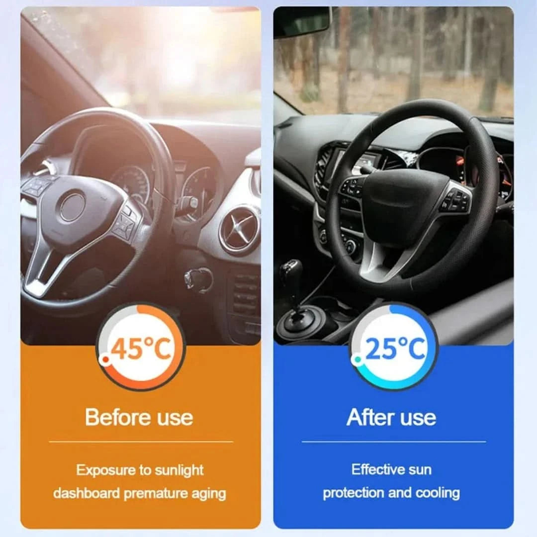 Sunshade plegable - parabrisas-Auto Accessoires-VyFlair