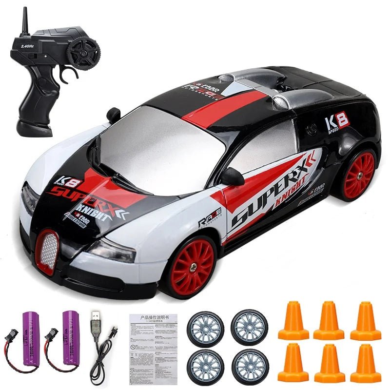 DriftEase Mini RC Drift Car – Control Remoto de Alto Rendimiento - VyFlair