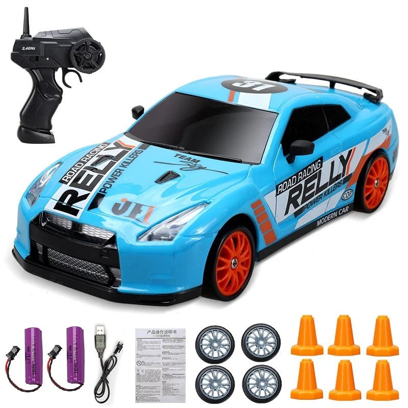 DriftEase Mini RC Drift Car – Control Remoto de Alto Rendimiento - VyFlair
