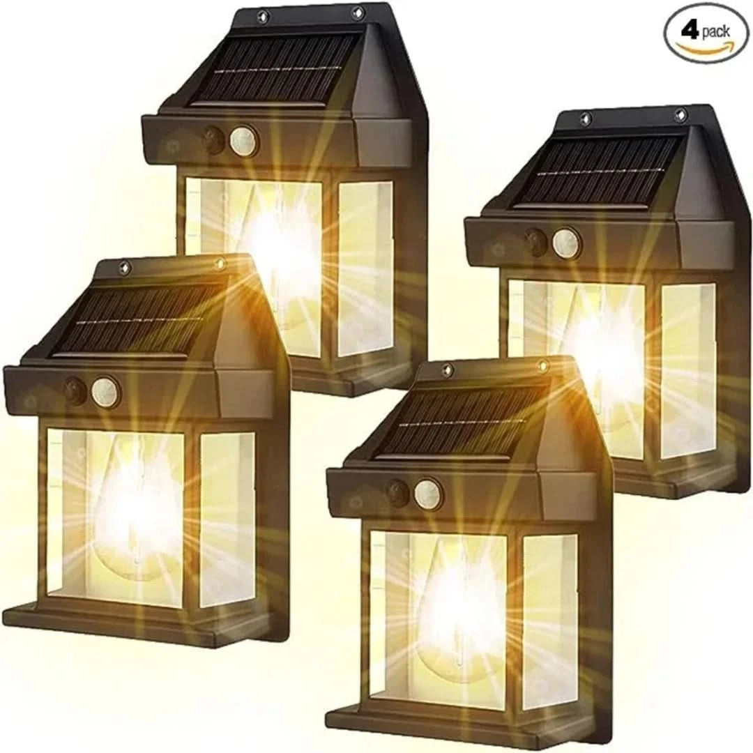 Lámpara de pared solar - al aire libre-solar lamp-VyFlair