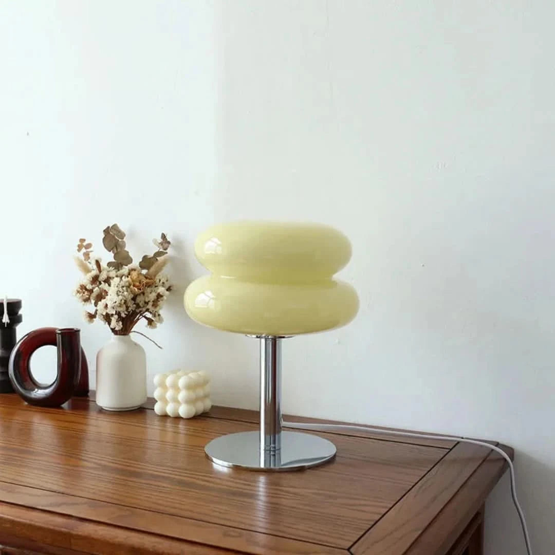 Lámpara de dolce rústica: ¡Luz acogedora con un toque moderno!-Table lamp-VyFlair