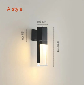 Lámpara de pared del sensor de movimiento-Wall light-VyFlair