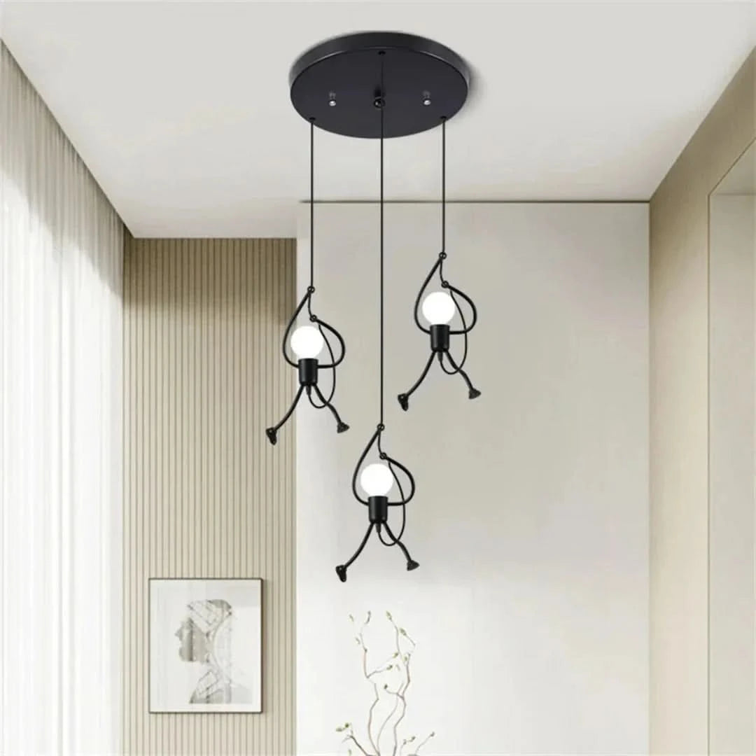 Brightero - Lámpara de pared retro Iron Man-Wall lamps & Ceiling lamps-VyFlair