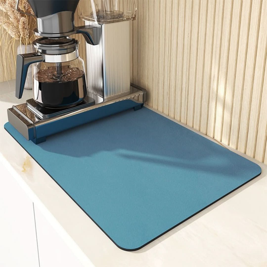 Estera de drenaje de cocina - higiene y conveniencia combinadas-Kitchen Drainer Mat-VyFlair