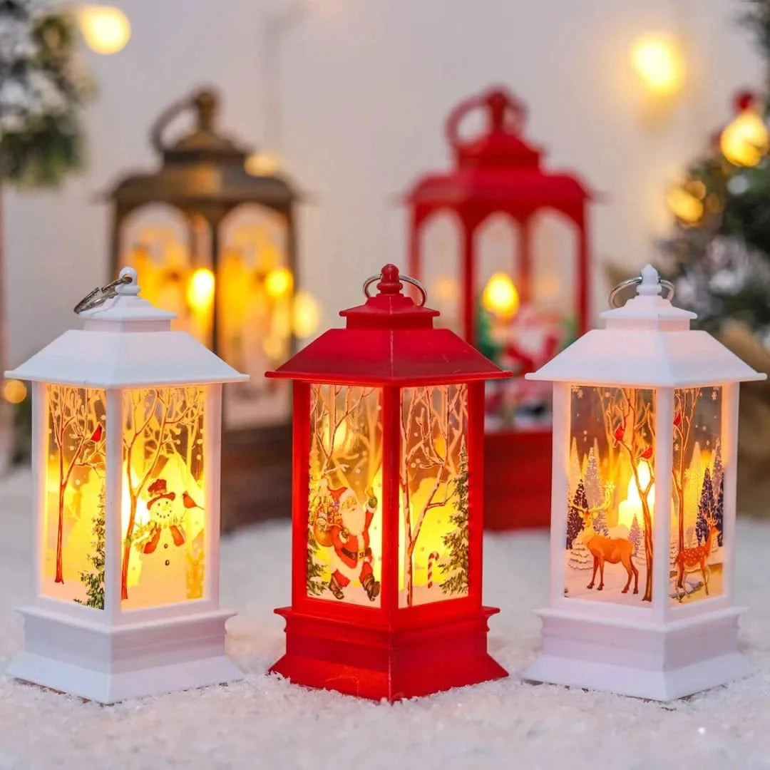 LED LEACHES DE LA LINTERNA DE NAVIDAD LED: ¡las luces navideñas más lindas alrededor!-holiday decor-VyFlair