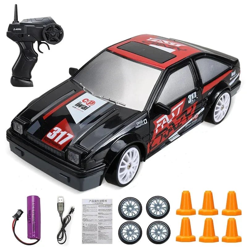DriftEase Mini RC Drift Car – Control Remoto de Alto Rendimiento - VyFlair