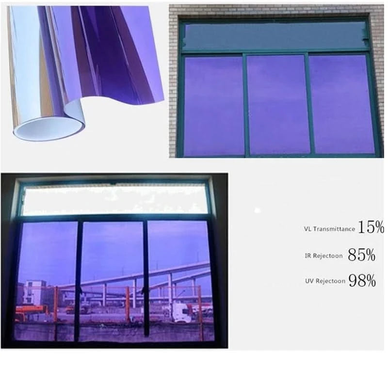 Película reflectante - Privacy Sun Bloqueo anti UV-Window film-VyFlair
