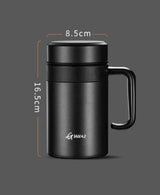 Taza Térmica Acero Inoxidable - Aislamiento Duradero - Estilo Moderno - VyFlair