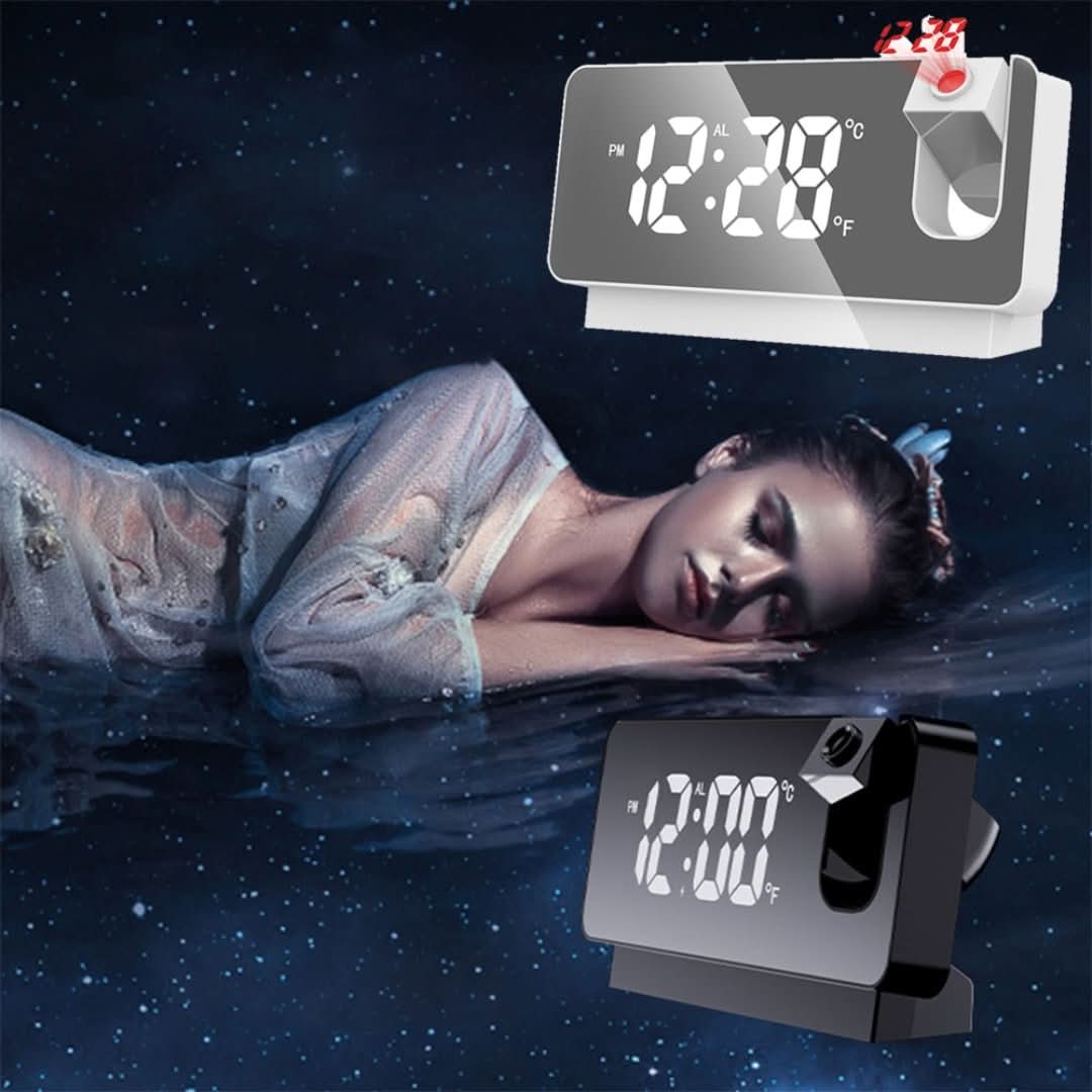 Techoprojector: despertador con gran proyector-clocks-VyFlair