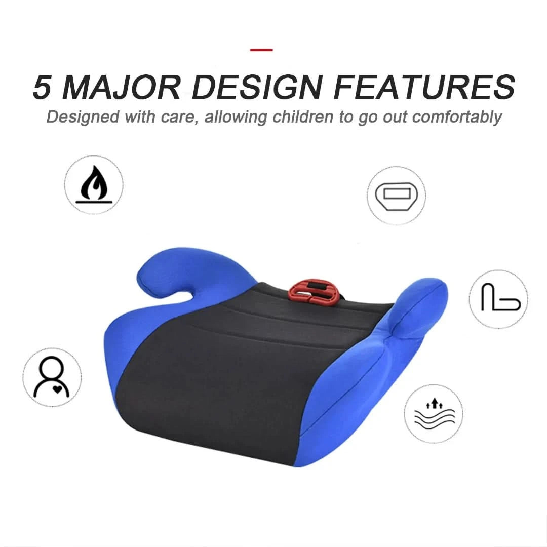 Matera de asiento del automóvil - Cojín del asiento elevado - Se adapta a 6-12 años-Child, Baby & Toddler Resources-VyFlair