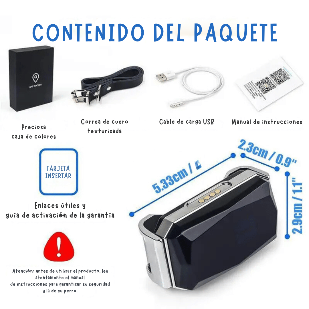 Mini GPS Tracker | Tiempo Real - Impermeable - Mascotas y Niños-Rastreadores-VyFlair