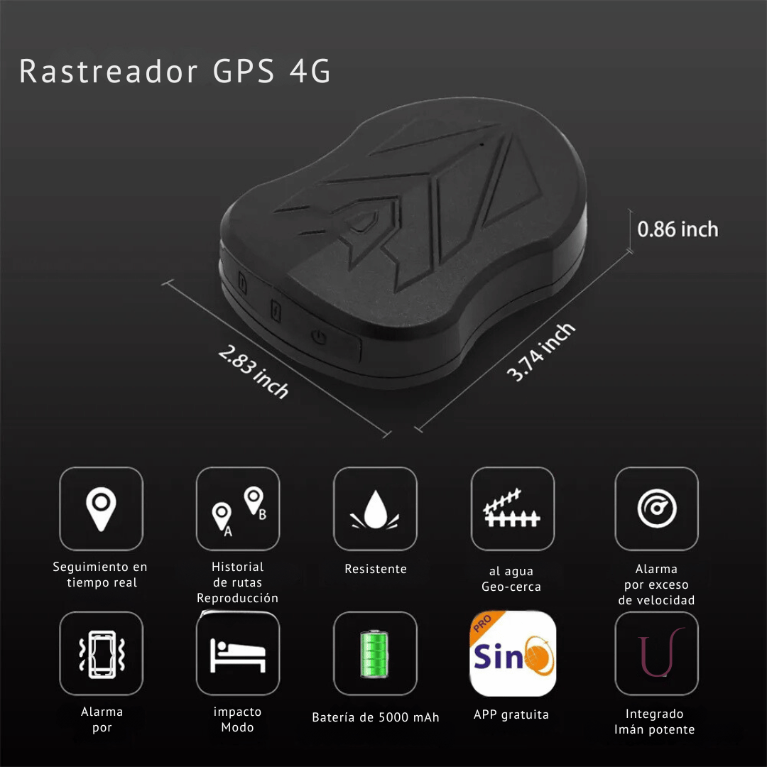 SinoTrack GPS Tracker - Impermeable | Seguimiento en Tiempo Real - VyFlair