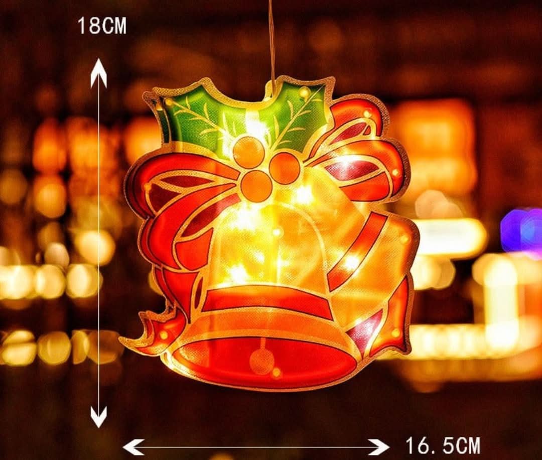 Decoración liderada por la ventana de Navidad con la taza de succión-holiday decor-VyFlair