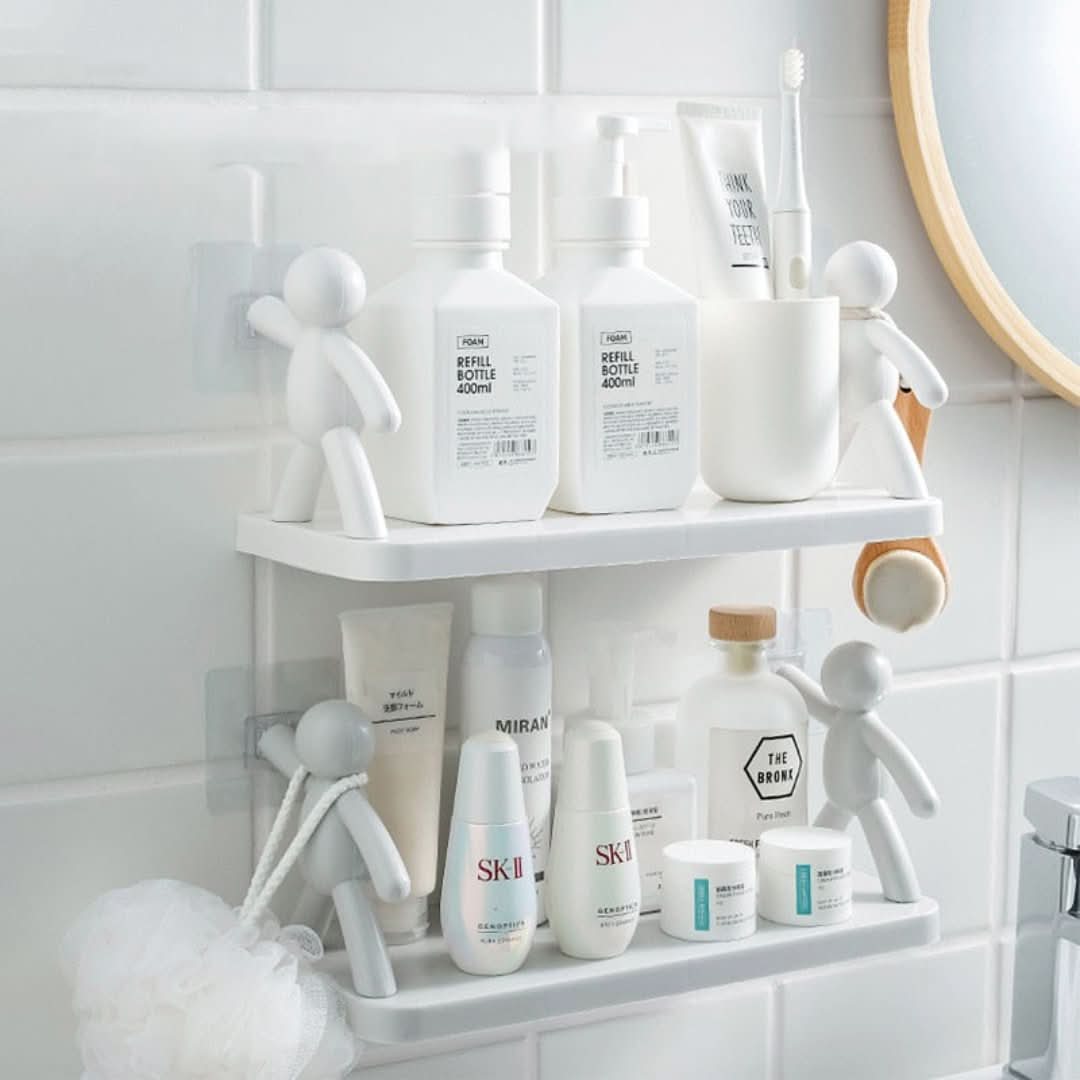 Estante de pared para el baño-bathroom shelf-VyFlair