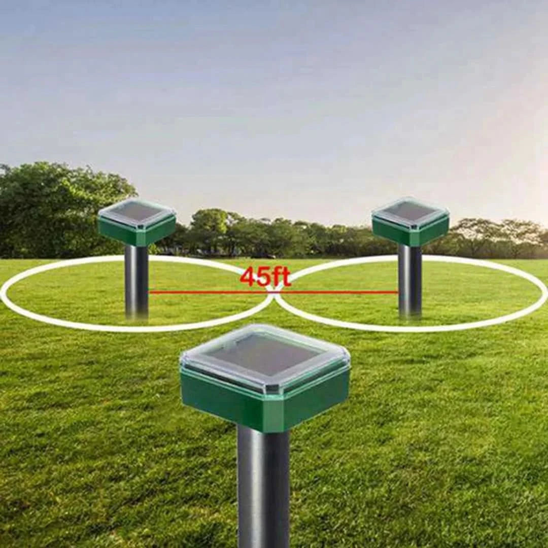 Repeller de energía solar: serpientes moles de ratón-Pest Repeller-VyFlair