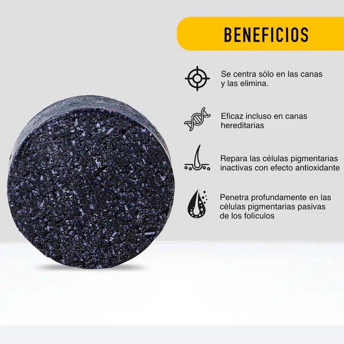 Jabón Anticanas Natural para Cabello y Barba | Vyflair - VyFlair
