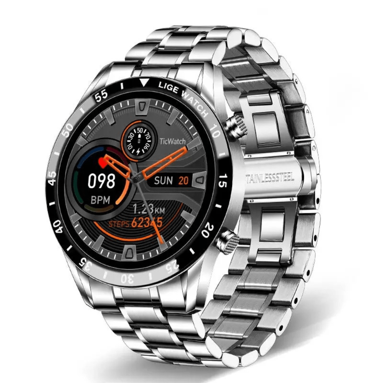 Smartwatch Deluxe con Llamadas Bluetooth y Diseño Lujoso - VyFlair