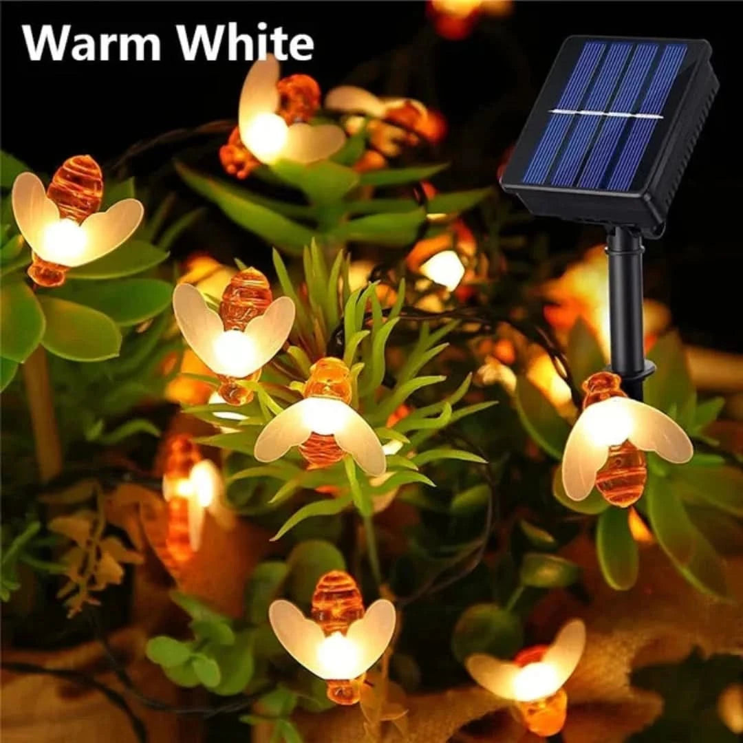Beeglow - Garland de luz solar para al aire libre-Outdoor lighting-VyFlair