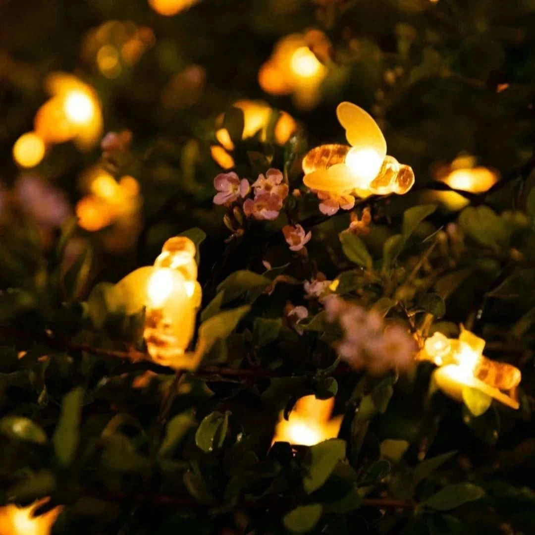 Beeglow - Garland de luz solar para al aire libre-Outdoor lighting-VyFlair