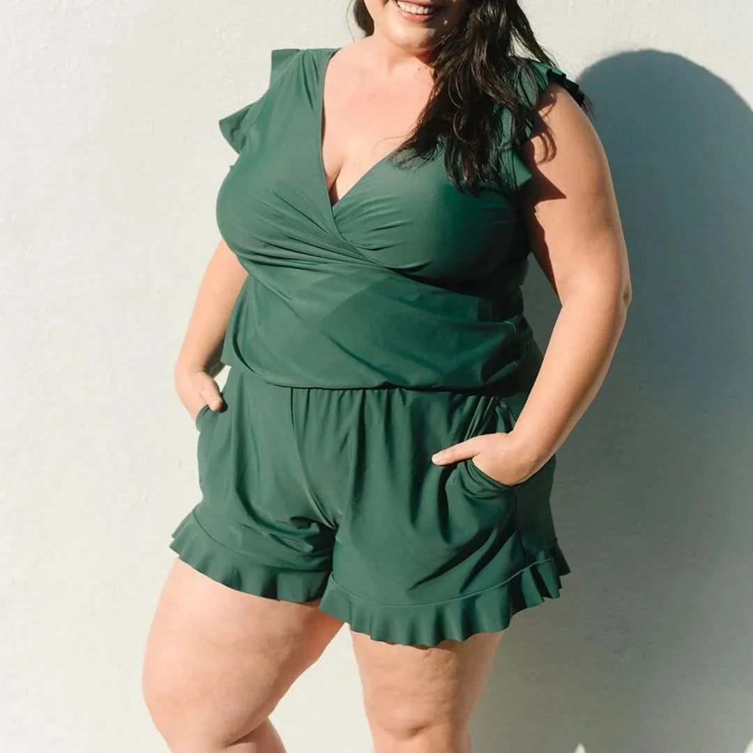 Mamel de baño con sujetador integrado-Swimwear-VyFlair