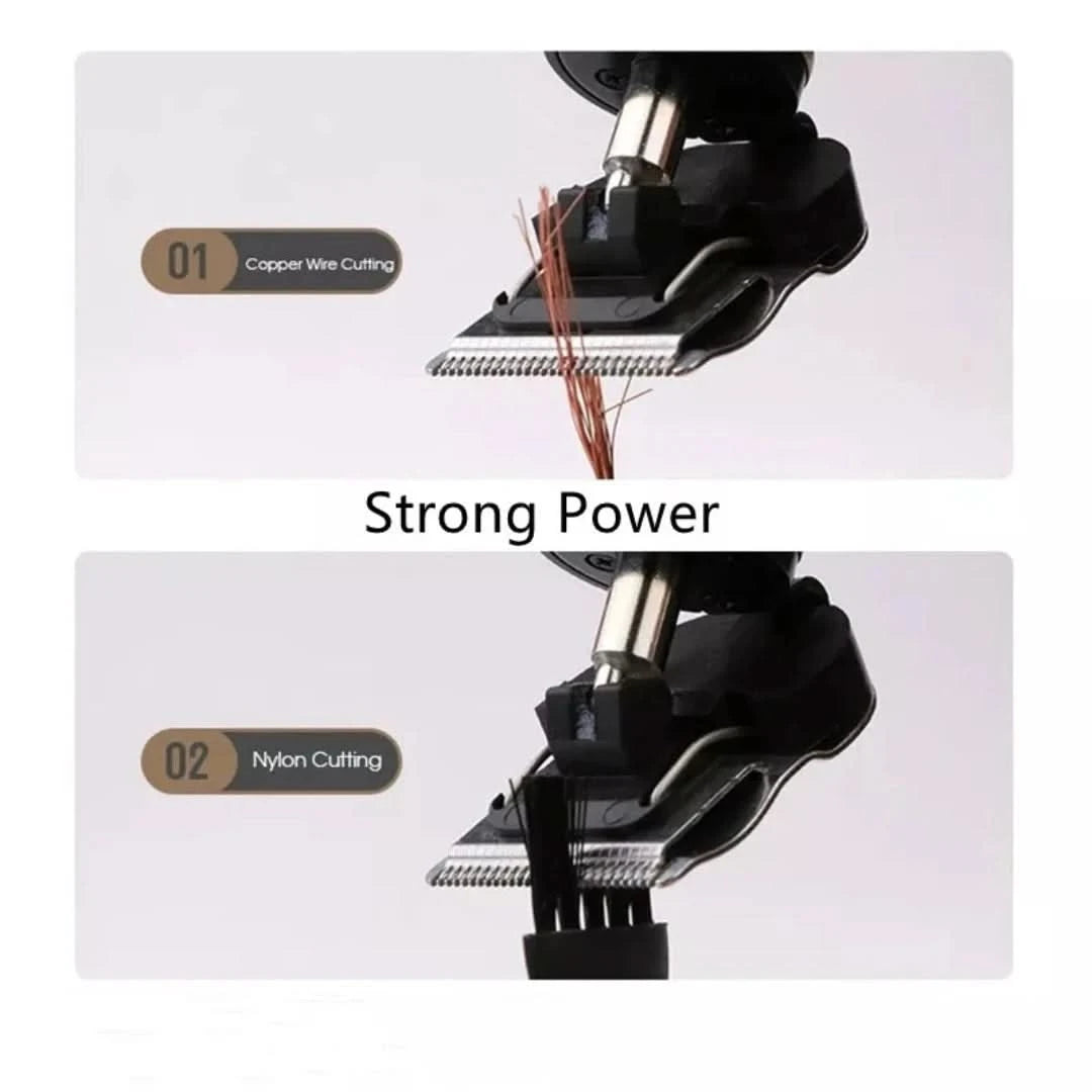 Recortador de cabello: acero inalámbrico y de acero inoxidable-hair trimmer-VyFlair