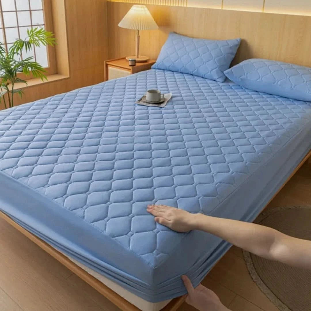 Cubierta del colchón | Impermeable y espesado-Mattress Cover-VyFlair