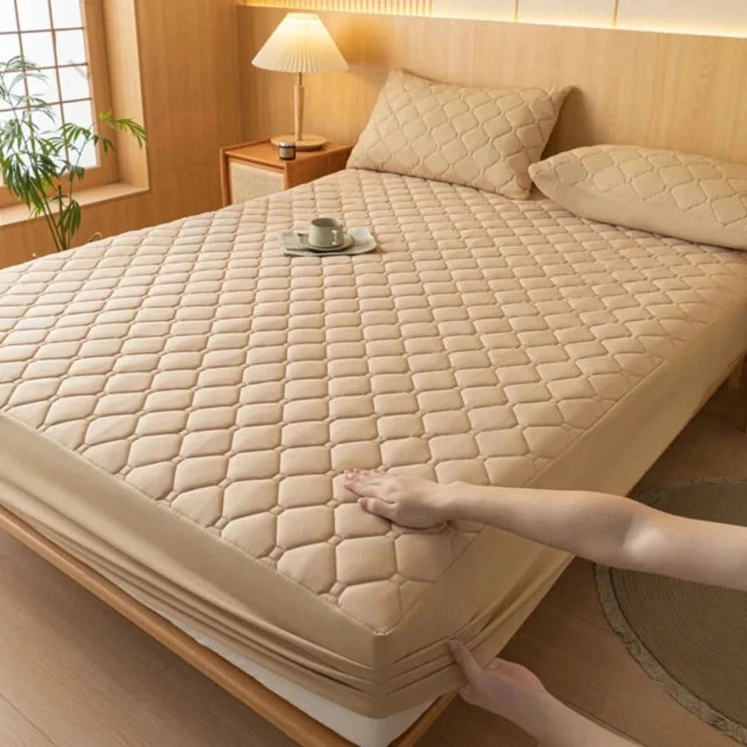 Cubierta del colchón | Impermeable y espesado-Mattress Cover-VyFlair
