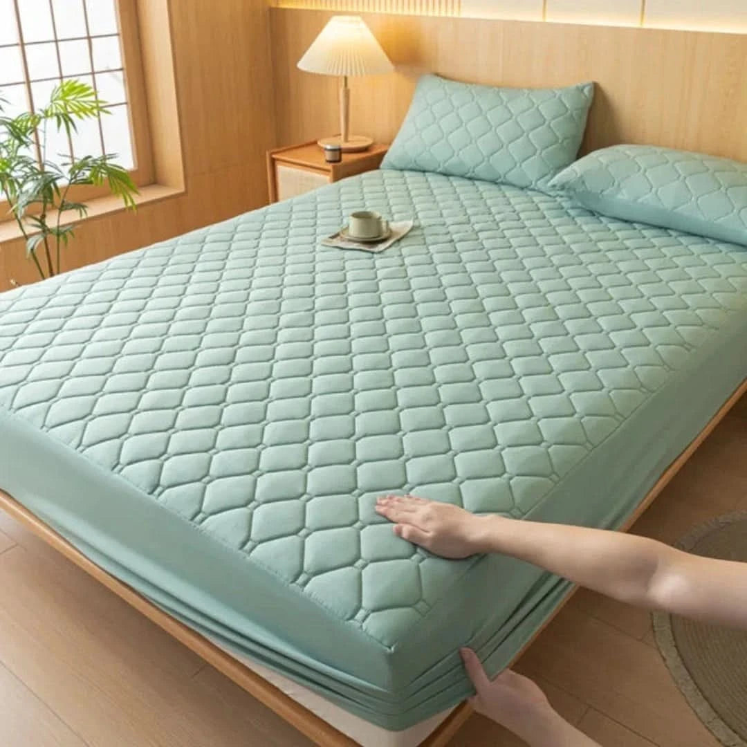 Cubierta del colchón | Impermeable y espesado-Mattress Cover-VyFlair